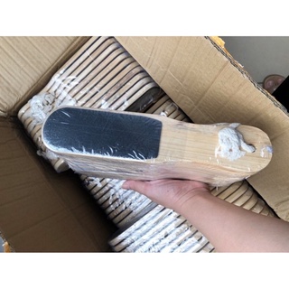 Cây chà gót chân cán gỗ 2 mặt hàng đẹp