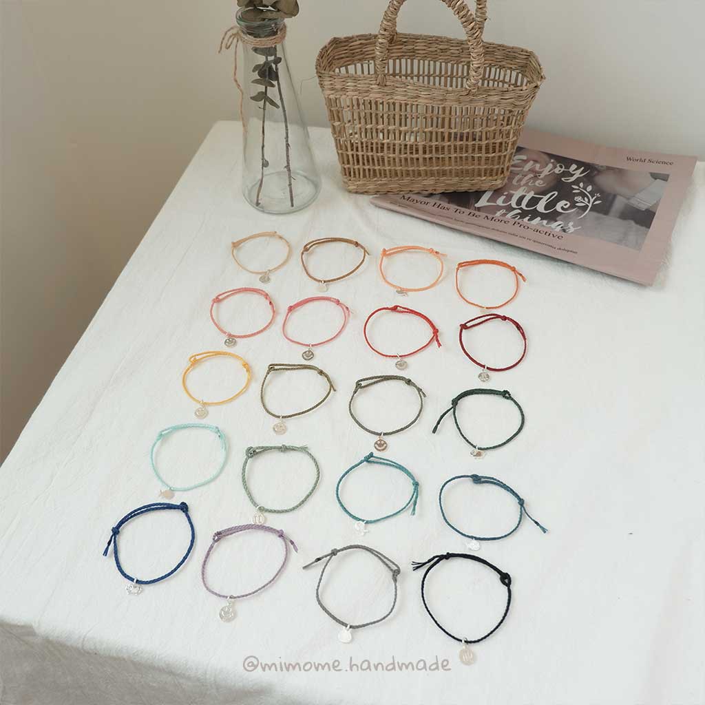 Vòng waterproof tông nóng không charm