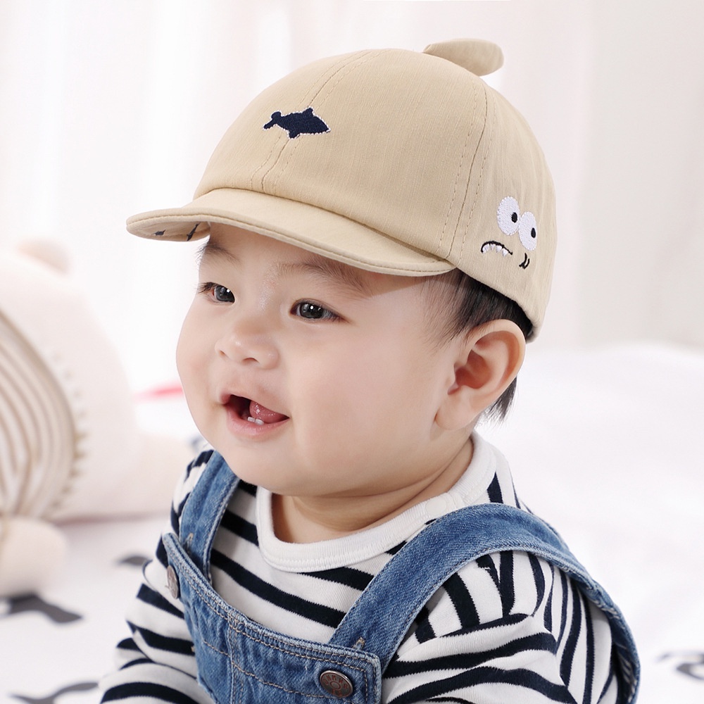 Mũ lưỡi trai cho bé phong cách hàn quốc dễ thương cho bé 3 -12 tháng