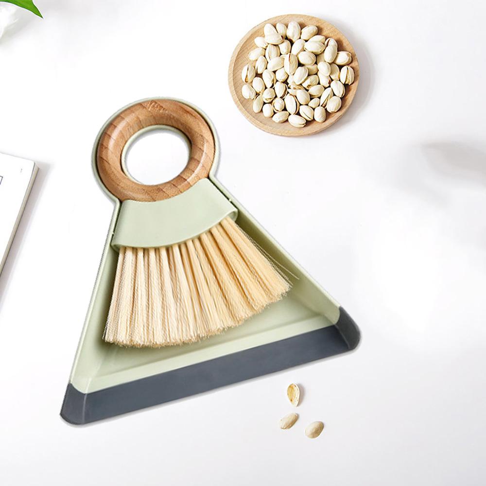 JARRED Chổi Quét Bụi Bàn Phím Máy Tính Cán Gỗ Dễ Thương