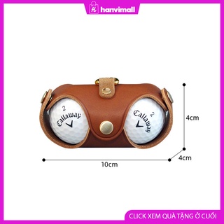 [THANH LÝ TOÀN BỘ] Túi đựng bóng chơi golf bằng da
