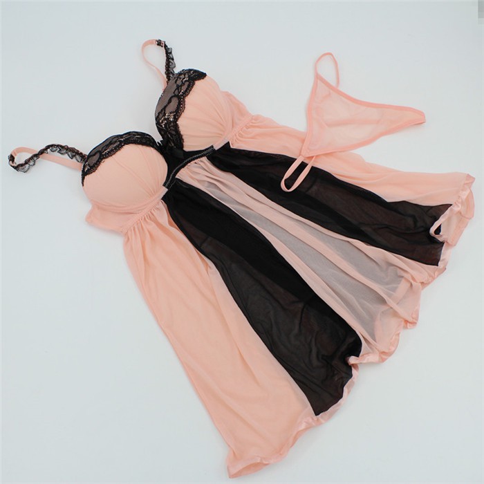 Váy ngủ cúp ngực 2 dây nâng đẩy ngực tròn đầy sexy gợi cảm | BigBuy360 - bigbuy360.vn