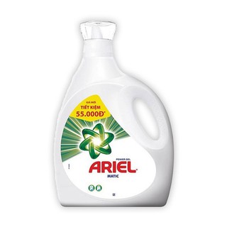 Chai Nước Giặt Ariel 3.8kg Sạch Nhanh Gấp 2 Lần