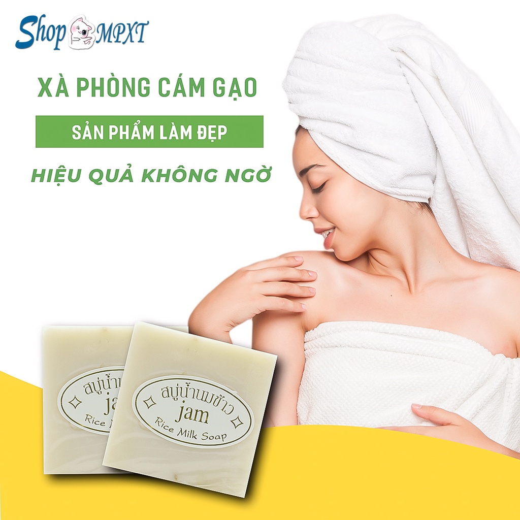 🍊THAILAND🍊 6 Xà Phòng Cám Gạo Cam Nghệ Trắng Da Và Ngăn Ngừa Mụn Chính Hãng Thái Lan