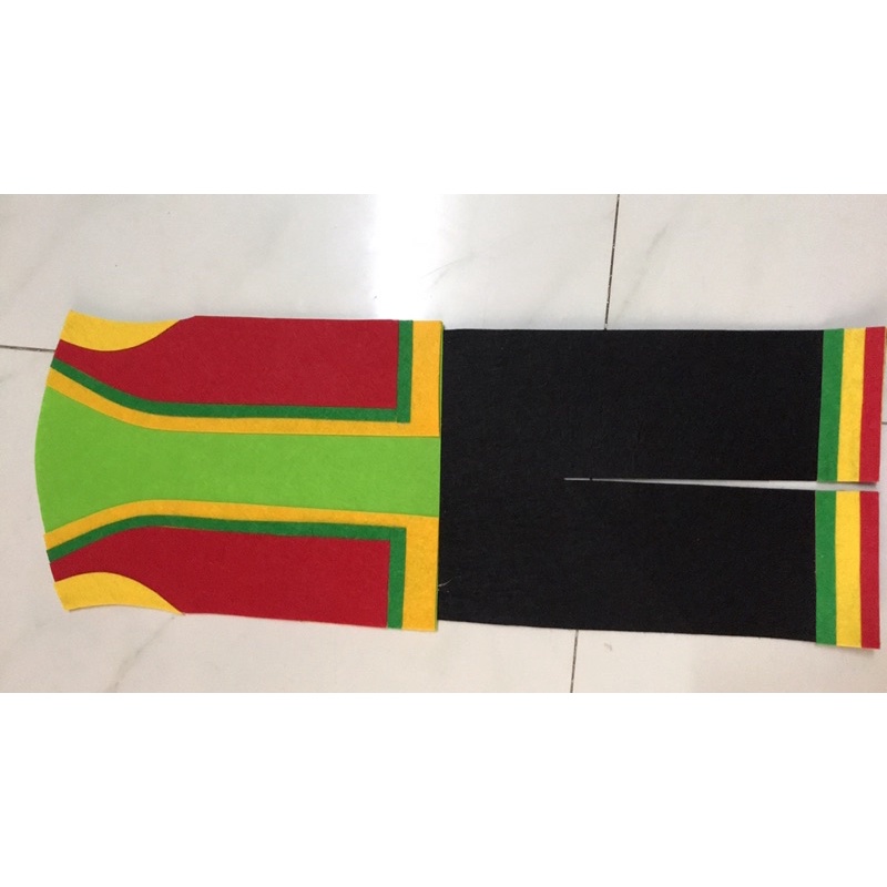 Đồ dùng mầm non handmade-Trang phục dân tộc