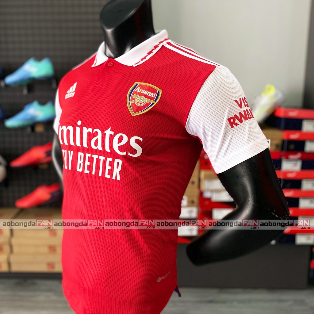 Bộ Quần Áo Bóng Đá Arsenal Đỏ Sân Nhà 23/24 Hàng Thái