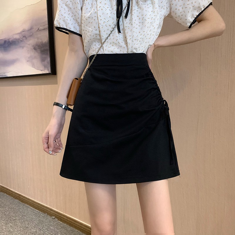 Chân váy ngắn dây rút sườn Guangzhou - Thời Trang Nữ GUEM | BigBuy360 - bigbuy360.vn