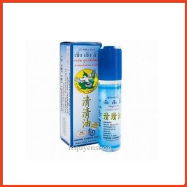 [CHÍNH HÃNG] Dầu Lăn Cheng Cheng Oil xanh biển thái lan 23ml