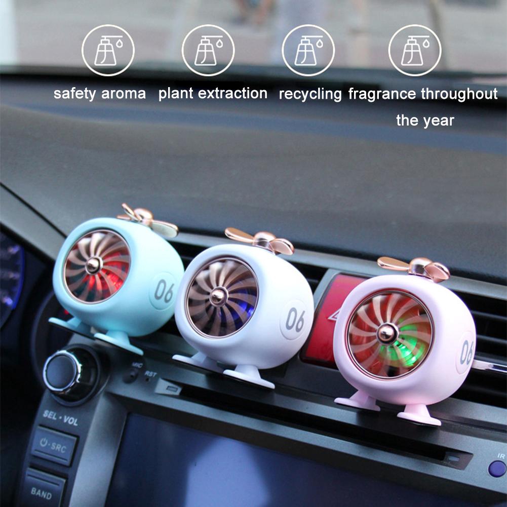 Xe Hương khuếch tán Cánh quạt điều hòa không khí Cửa hàng Freshener vent Clip Decor