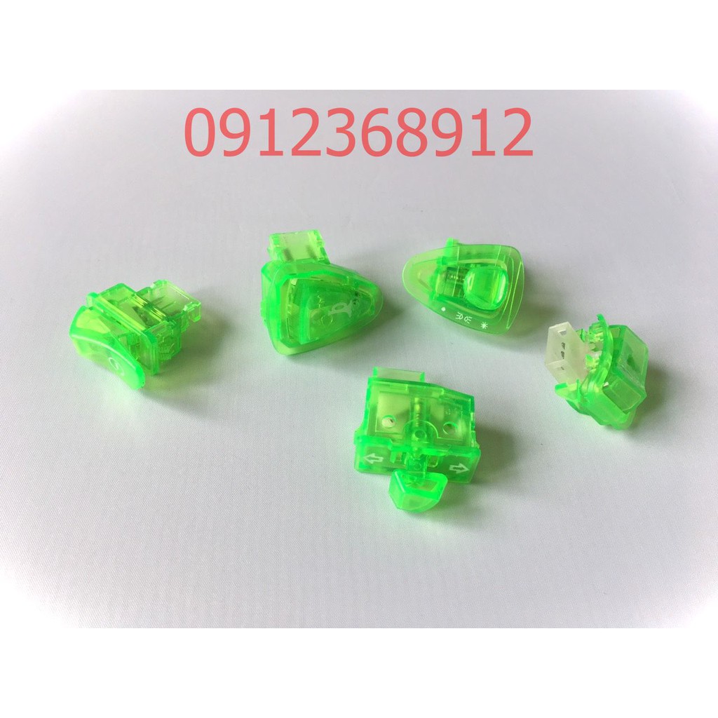 Công tắc màu 5 món cho xe ga SH 2012-2019/ AB/ lead/vision đời mới