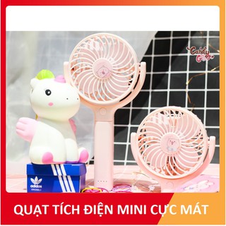 Quạt Tích Điện Mini cầm tay