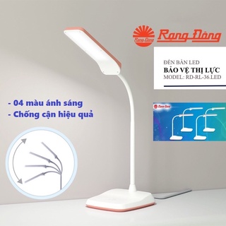 Đèn Bàn Cảm Ứng 6W LED Rạng Đông RD-RL36.LED, 4 nhiệt độ màu 3 mức sáng Đèn học sinh chống cận Rạng Đông