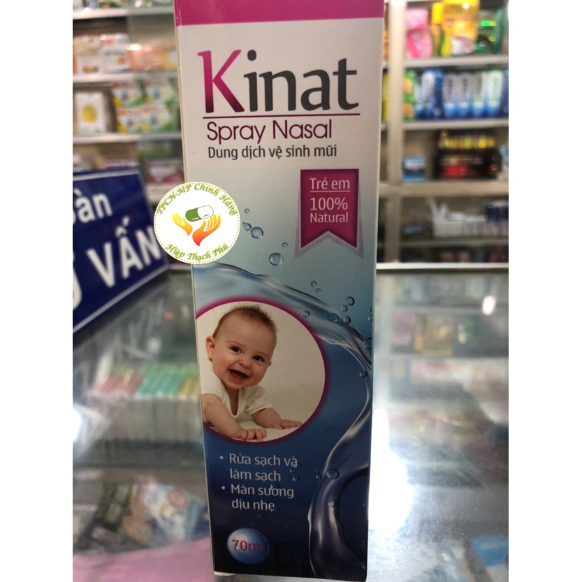 KINAT - XỊT RỬA MŨI 2 LOẠI NGƯỜI LỚN VÀ TRẺ EM