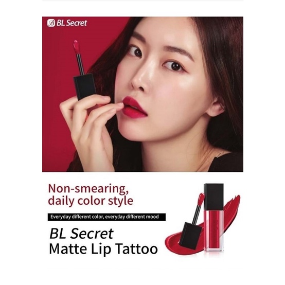 Son kem lì BL Secret làm mềm môi với 8 màu tùy chọn