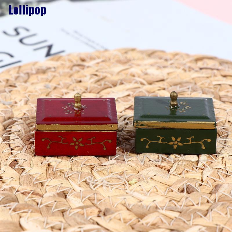 Hộp Đựng Dụng Cụ May Vá Đồ Chơi Búp Bê Tỉ Lệ 1: 12
