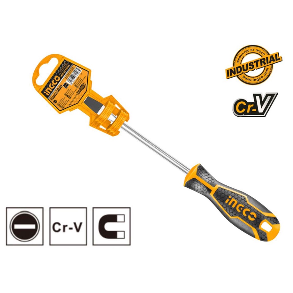 ĐỒ NGHỀ INGCO Tua vít dẹp HS285075 - HS285100 - HS286125 - HS286150 - HS288150 - HS288200