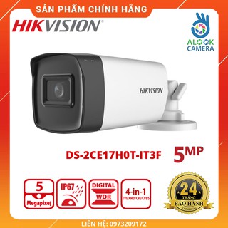 Hàng chính hãng_camera hd-tvi hikvision ds-2ce17h0t-it3f 5mp_bh 24 tháng