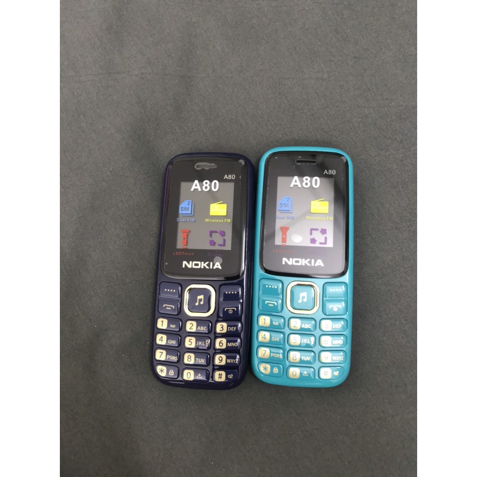Điện thoại Nokia A80 THIẾT KẾ NHỎ GỌN - KÈM PIN SẠC