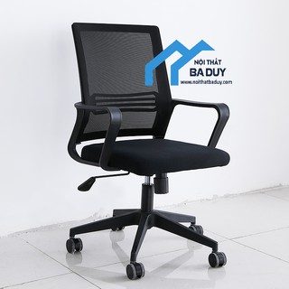 Ghế Lưng Vuông Chân Xoay GHE_VPB017