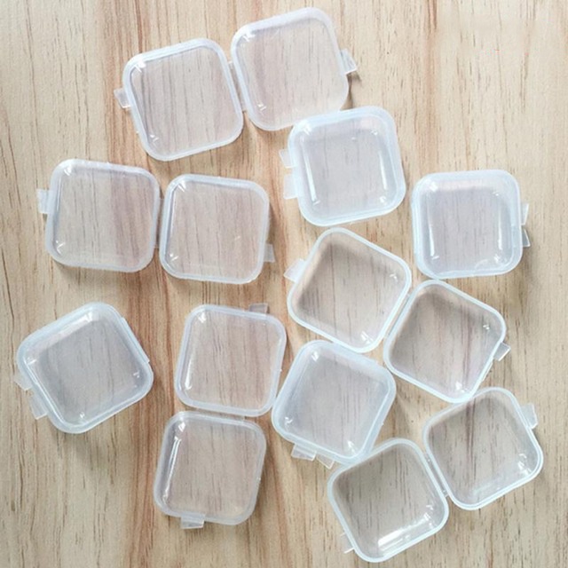 Hộp Đựng Trang Sức Mini Trong Suốt Đa Năng Tiện Dụng