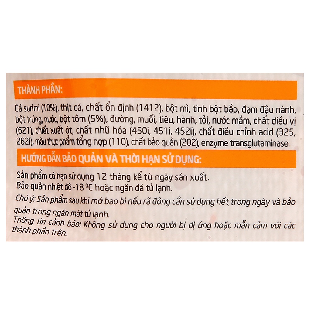 Chả tôm định hình /tôm con LAcusina (500g) - ship nhanh SG | BigBuy360 - bigbuy360.vn