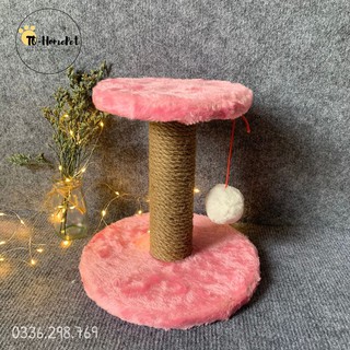 Trụ Cào Móng Có Đồ Chơi Cho Mèo