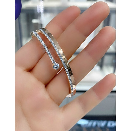 FREE SHIP VòngTay Nữ Swarovski Nail Bracelet Crystal FASHION Cá Tính Trang Sức Trang Sức Đeo THỜI TRANG