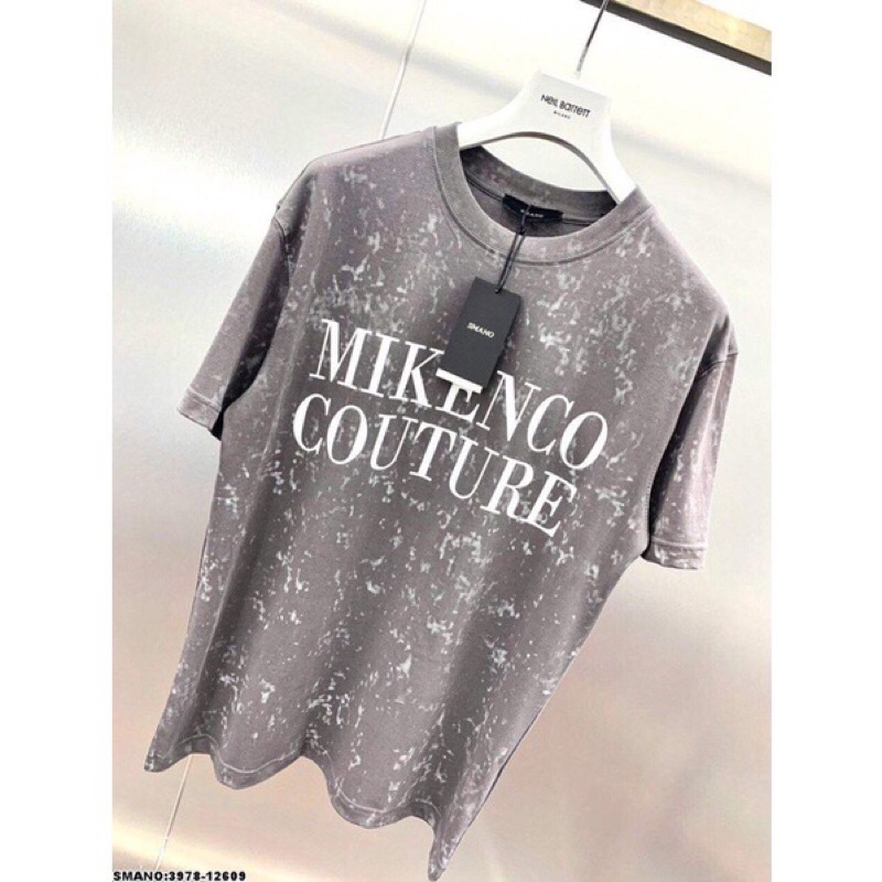 ✴️hot✴️Áo thun loang MIKENCO COUTURE ghi xám New 2022