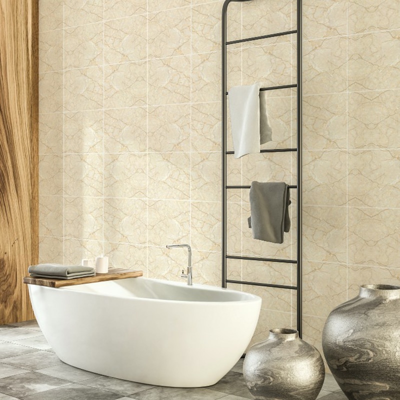 Miếng Dán Trang Trí Sàn Nhà Chống Thấm Nước Họa Tiết Đá Cẩm Thạch