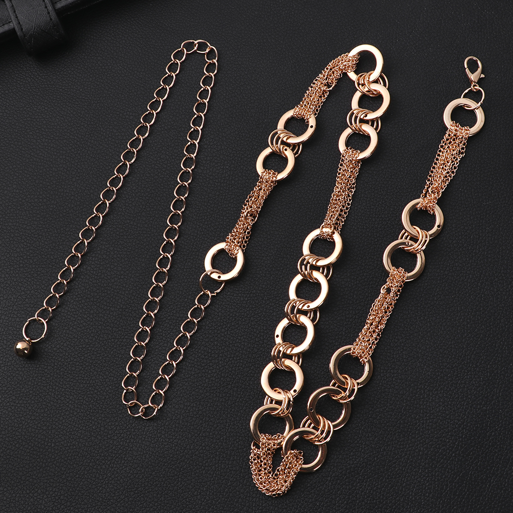 Dây Đeo Thắt Lưng Phụ Nữ Mới|Thắt Lưng Khóa Hợp Kim Kiểu Dáng Thời Trang Thanh Lịch Cho Nữ