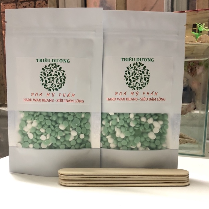 COMBO - 200gr SÁP TẨY LÔNG TRIÊU DƯƠNG + 5 QUE LẤY SÁP
