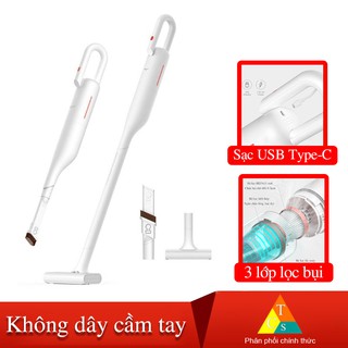 Máy hút bụi cầm tay không dây deerma dem-vc01 125w pin 2200mah