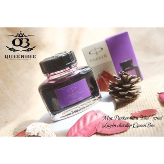 Mực bút máy parker màu tím