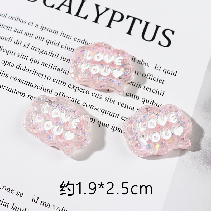 Resin phụ kiện dép Crocs charm DIY khóa giày crocs jibbitz Nhựa trang sức Phụ kiện trang trí giày crocs nút trang trí điện thoại di động Nắp đậy / Khung ảnh / Cốc nước / Túi Nguyên liệu làm phụ kiện handmade sáng tạo