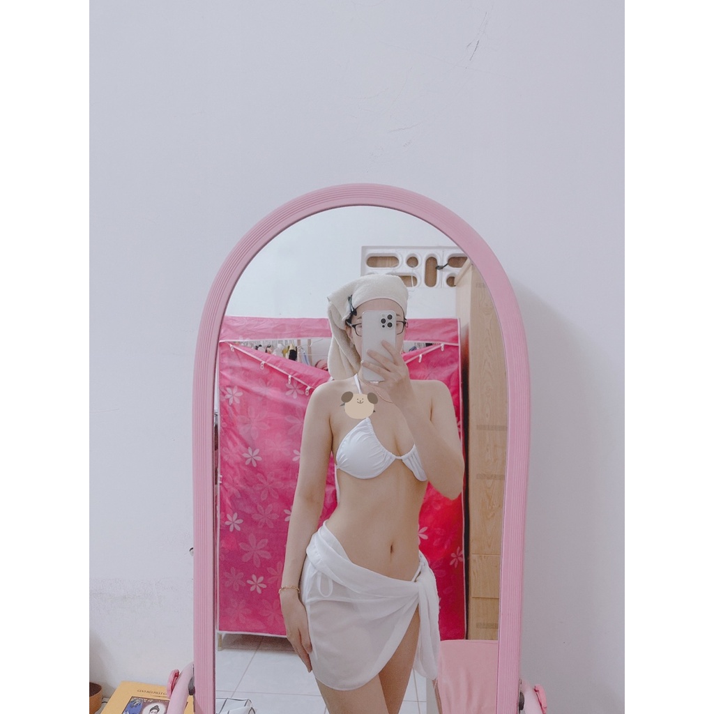 Khăn voan quấn bikini đi biển LILY khăn choàng mỏng che bikini sexy BKN24
