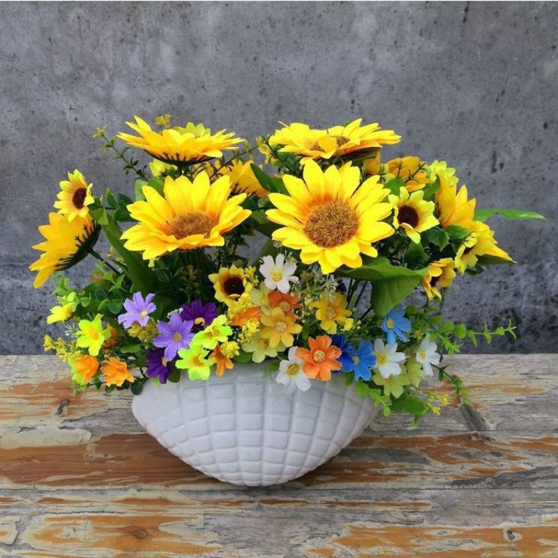 CỤM HOA HƯỚNG DƯƠNG. 25K