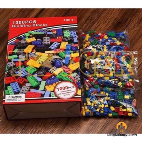 ĐỒ CHƠI LEGO - ĐỒ CHƠI LẮP RÁP LEGO - 1000 CHI TIẾT
