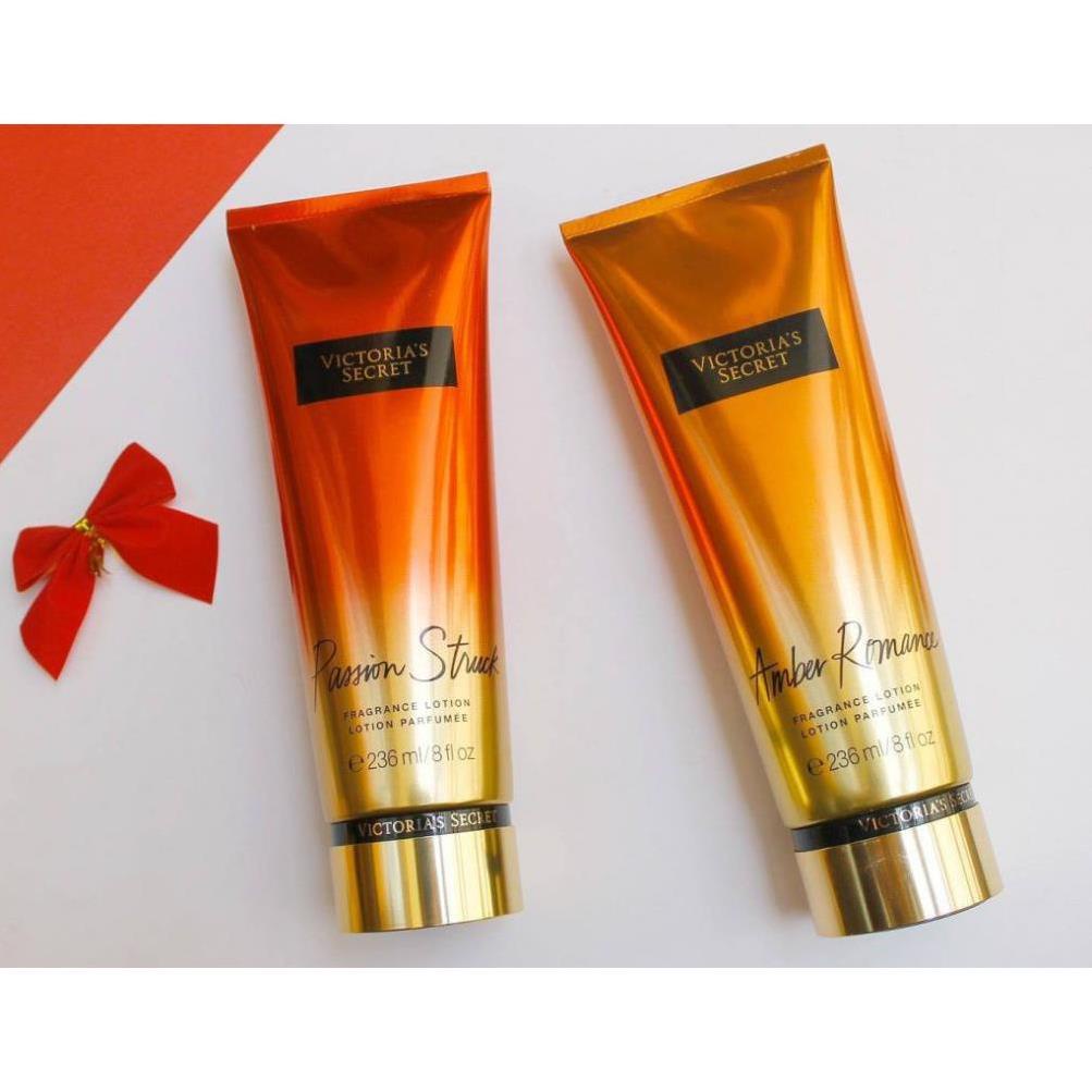 [ CHÍNH HÃNG ] Dưỡng Thể Nước Hoa VICTORIA'S SECRET AMBER ROMANCE FRAGRANCE LOTION 236ml | BigBuy360 - bigbuy360.vn