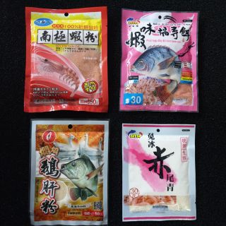 Mồi câu cá tùy chọn : Tép trắng kim tuyến / rô phi tôm / Tôm nam cực Đại Ca Đại / gan ngỗng tnt ntn