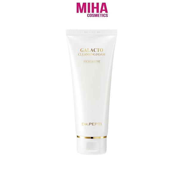 Sữa Rửa Mặt Tạo Bọt Dưỡng Trắng Da Dr.Pepti+ Galacto Cleansing Foam 110ml Hàn Quốc