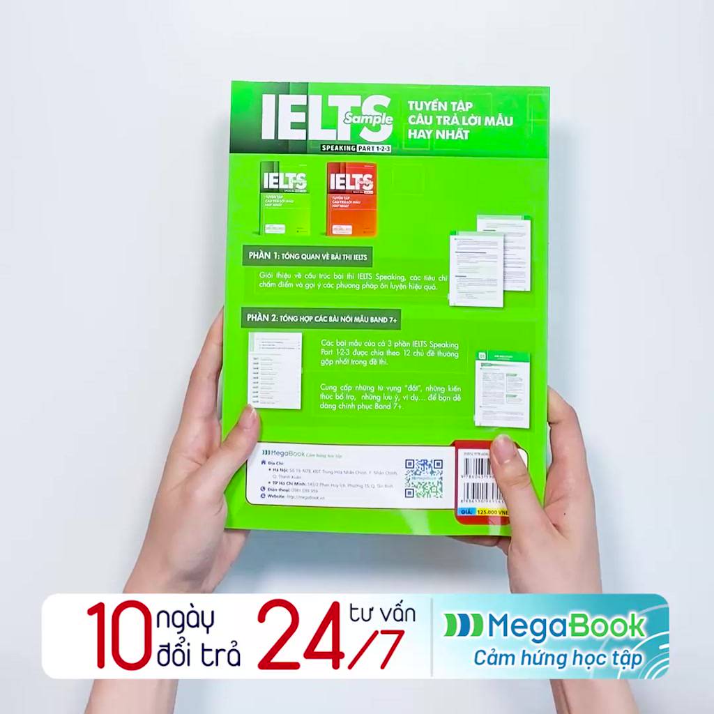 Sách IELTS SAMPLE Speaking Part 1-2-3 Tuyển tập câu trả lời mẫu hay nhất | BigBuy360 - bigbuy360.vn