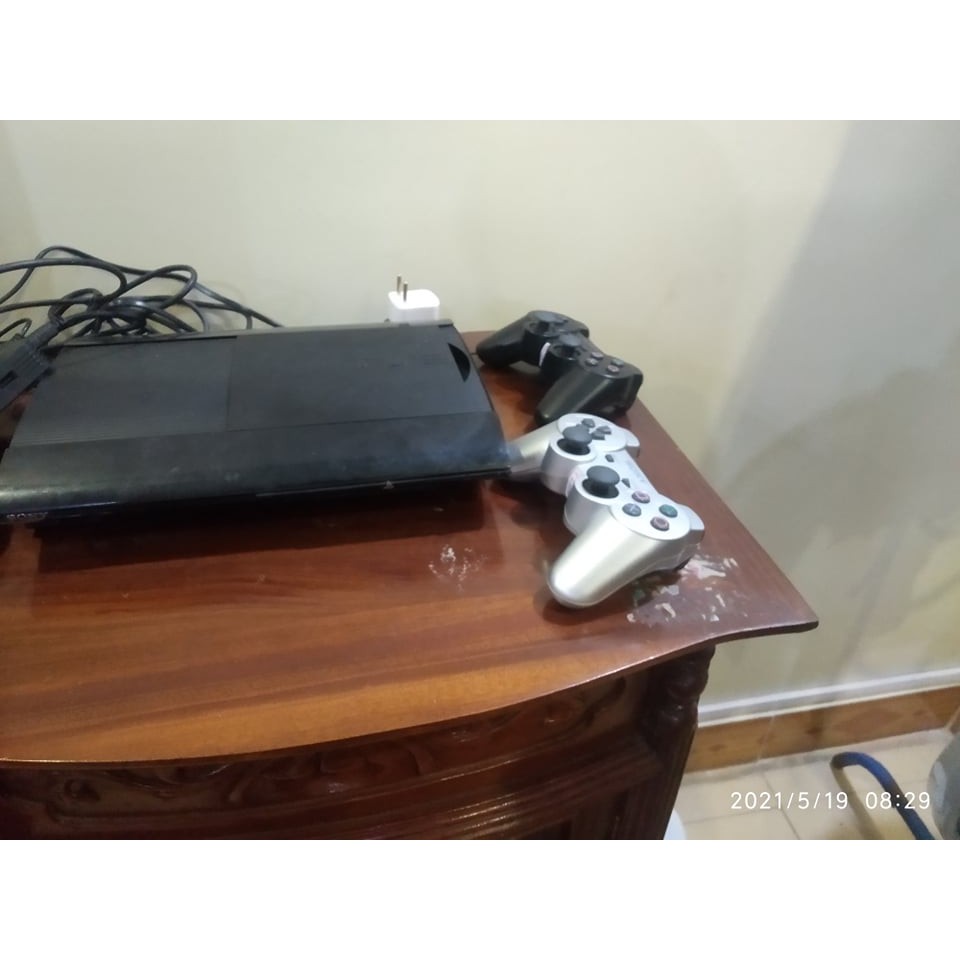 Máy Ps3 Super Slim Hack 250Gb + 2 tay cầm (có bảo hành 3 tháng tại Zelda shop Hải Phòng)