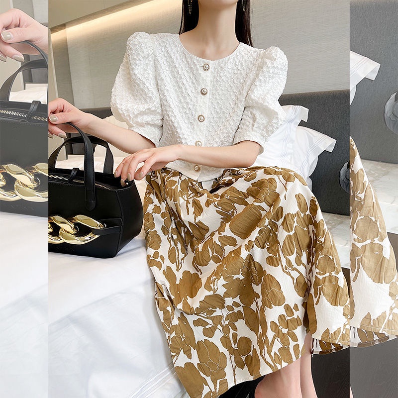 Áo Sơ Mi Tay Phồng Thời Trang Xuân Hè Cho Nữ