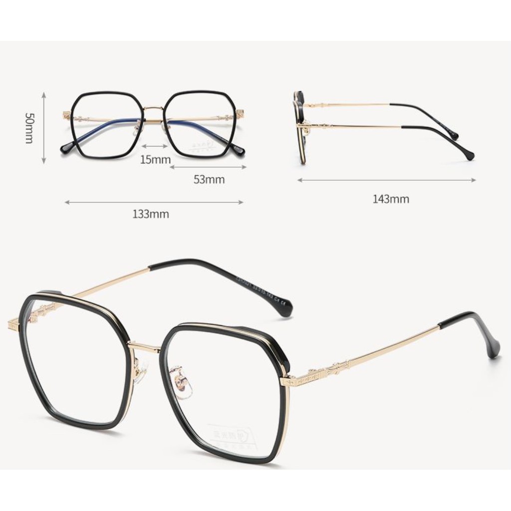 Kính Mát Chống Ánh Sáng Xanh Thời Trang Cho Nam Nữjz52021 | BigBuy360 - bigbuy360.vn