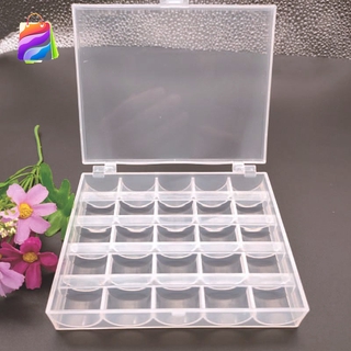 Hộp trong suốt nhiều ngăn đựng suốt chỉ cho máy may