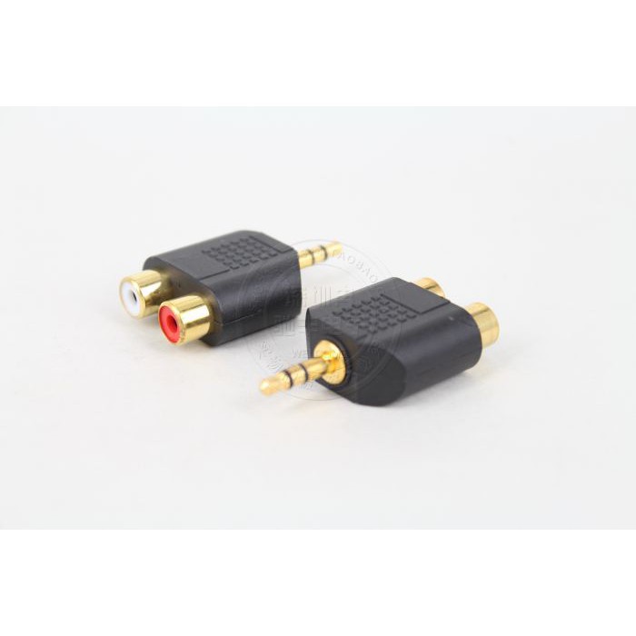 Jack Chuyển 3.5 Đực Thành RCA (Trái - Phải) - AUDI135