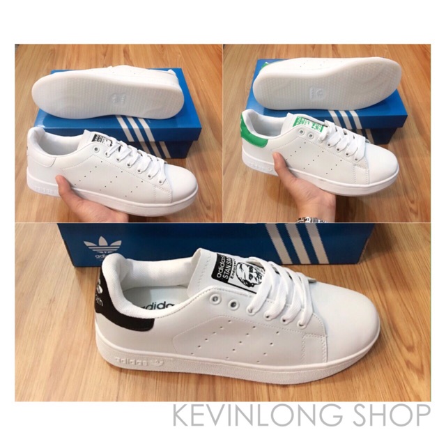 Giày Adidas Stan Smith ( đen, xanh lá )