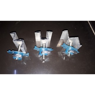 10 kẹp biên và kẹp giữa tấm pin mặt trời