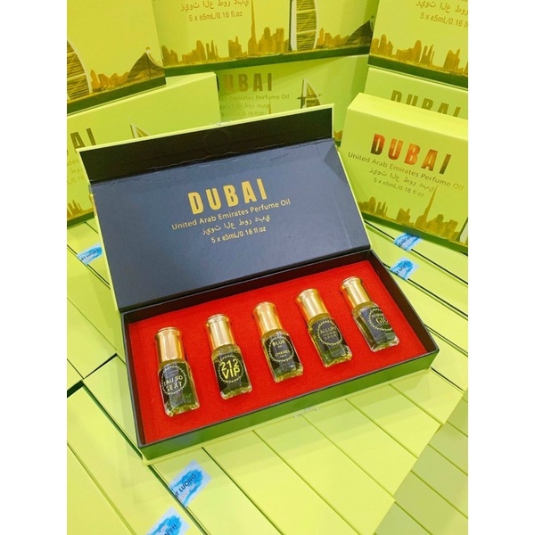 Set nước hoa Dubai 5 chai siêu thơm