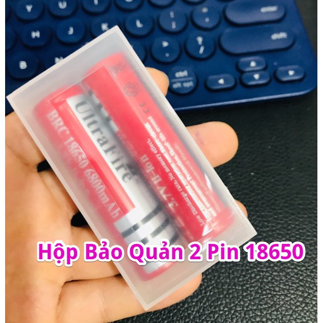 [6800 mAh] Pin 18650 ULTRAFIRE 3.7v Dung Lượng Cao Và Có Thể Sạc